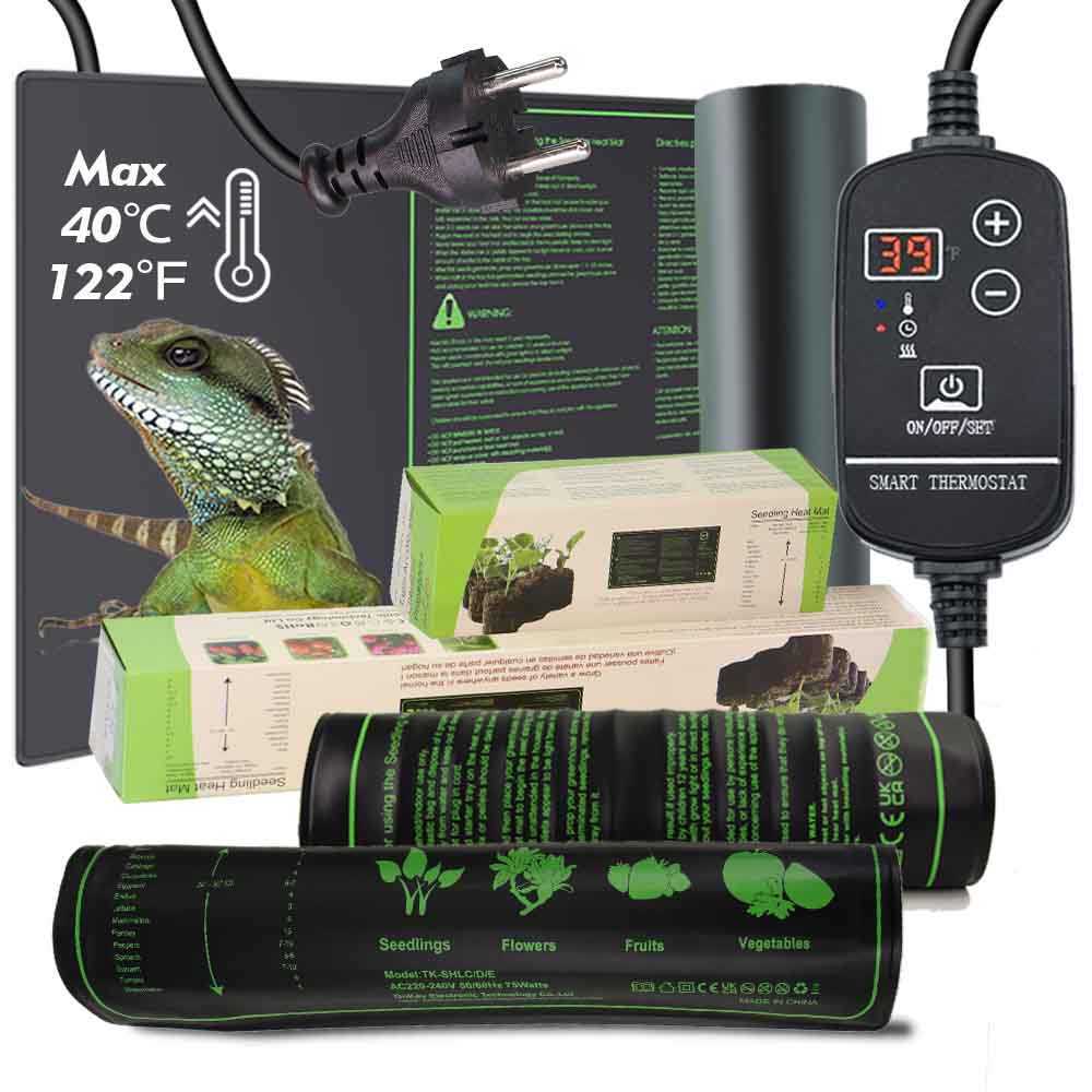 Seedling Heat Mat - 7-100W Planten Verwarmingskussen Met 16 ℃