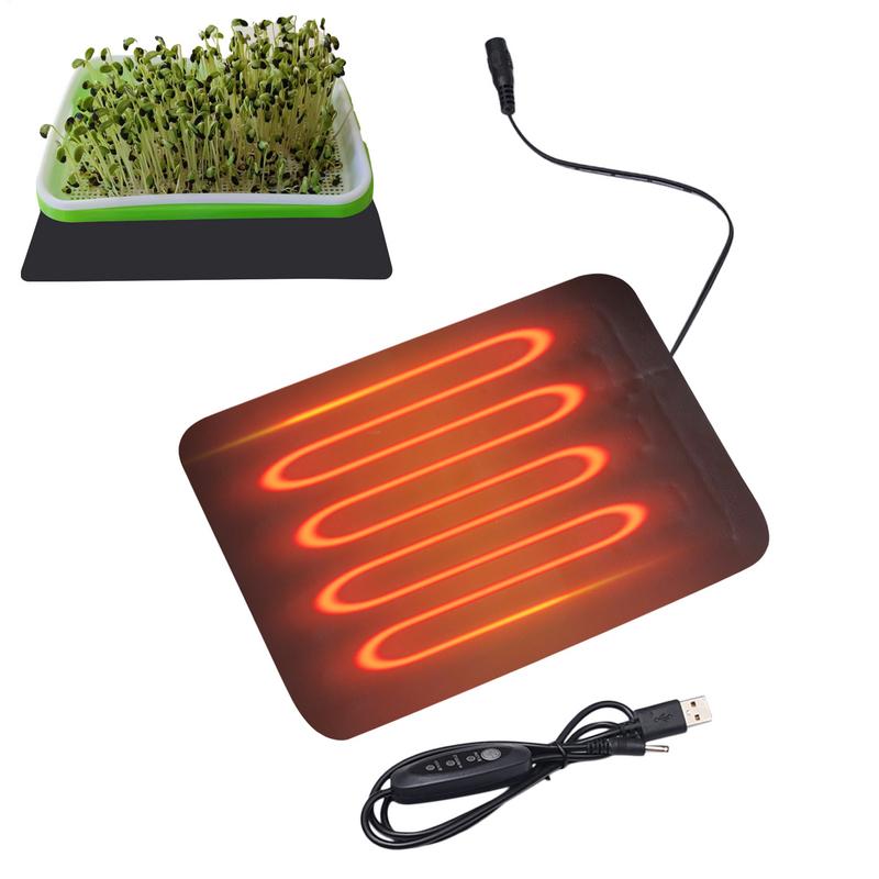 Seedling Heat Mat - Zaailing Warmte Mat Kamerplanten Kieming Waterdicht