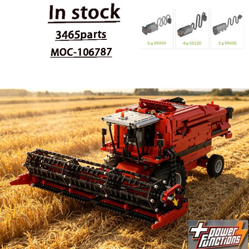 Agriculture Farming Education - Bouwstenen MOC-106787 Nieuwe Boerderij Landbouw Rode