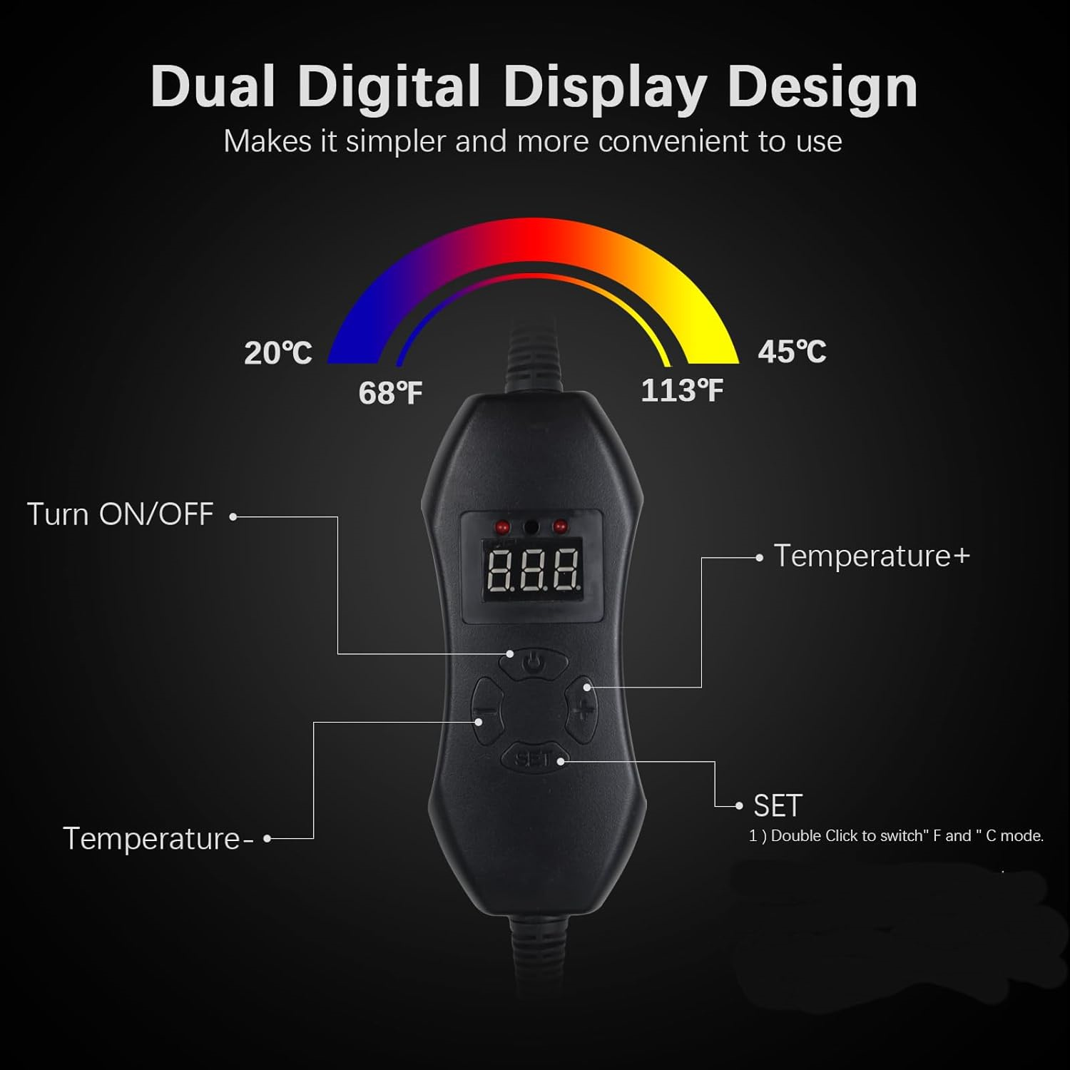 Zaailingwarmtemat met digitale - Seedling Heat Mat recensie en prijs