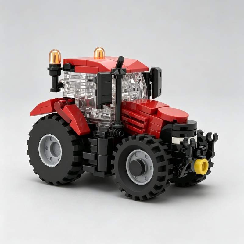 186PCS Farm Tractor MOC Bouwst - Agriculture Farming Education recensie en prijs