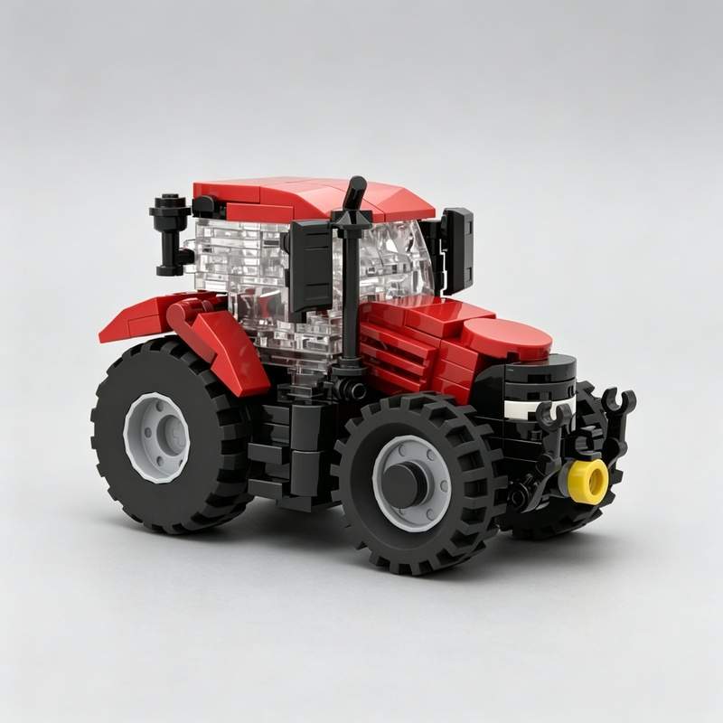 186PCS Farm Tractor MOC Bouwst - Agriculture Farming Education recensie en prijs