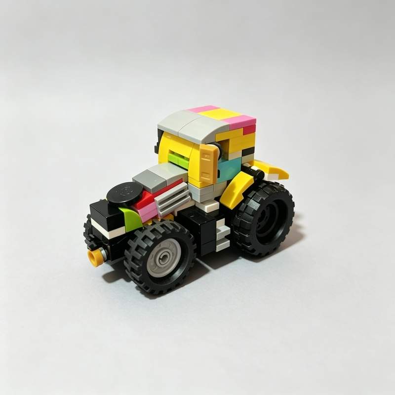 186PCS Farm Tractor MOC Bouwst - Agriculture Farming Education recensie en prijs