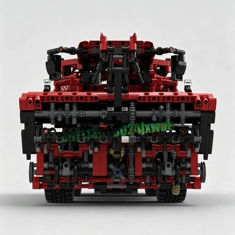 3747PCS Rode Landbouw Oogstmac - Agriculture Farming Education recensie en prijs